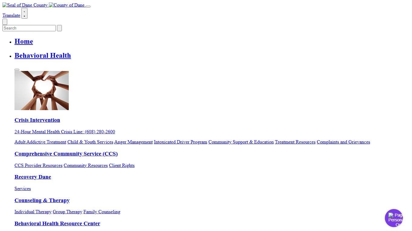 AAA Contracted Services Department of Human Services